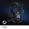 Kép 7/9 - Nedis GHST410BK USB gamer headset, 7.1 térhatás, LED világítás, 2,1m kábel NEDIS