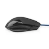 Kép 2/10 - Nedis GMWD110BK gamer egér, 1200 / 2400 / 4800 / 7200 dpi | Állítható DPI | Gombok száma: 6 | Programozható gombok NEDIS