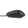 Kép 3/10 - Nedis GMWD110BK gamer egér, 1200 / 2400 / 4800 / 7200 dpi | Állítható DPI | Gombok száma: 6 | Programozható gombok NEDIS