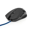 Kép 5/10 - Nedis GMWD110BK gamer egér, 1200 / 2400 / 4800 / 7200 dpi | Állítható DPI | Gombok száma: 6 | Programozható gombok NEDIS