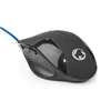 Kép 7/10 - Nedis GMWD110BK gamer egér, 1200 / 2400 / 4800 / 7200 dpi | Állítható DPI | Gombok száma: 6 | Programozható gombok NEDIS
