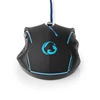 Kép 8/8 - Nedis GMWD210BK gamer egér, 1200 / 1800 / 2400 / 3600 dpi | Állítható DPI | Gombok száma: 6 | Programozható gombok NEDIS