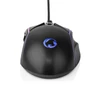 Kép 4/14 - Nedis GMWD510BK gamer egér, állítható 800 / 1200 / 2400 / 3200 / 4800 / 7200 dpi | Gombok száma: 6 | RGB NEDIS