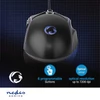 Kép 8/14 - Nedis GMWD510BK gamer egér, állítható 800 / 1200 / 2400 / 3200 / 4800 / 7200 dpi | Gombok száma: 6 | RGB NEDIS