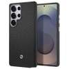 Kép 59/63 - Samsung s25 ultra enzo aramid spigen, black silver