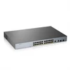 Kép 4/4 - ZYXEL Switch 24x1000Mbps (24xPOE) + 2xGigabit kombó SFP Menedzselhető Rackes, GS1350-26HP-EU0101F