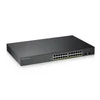 Kép 1/2 - Zyxel GS1900-24HP v2, 24-port GbE L2 PoE Smart Switch, rackmount, 170 Watt