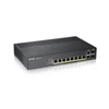 Kép 1/4 - ZYXEL Switch 8x1000Mbps (8xPOE) + 2xGigabit kombó SFP + , Fémházas Menedzselhető (8GbE port), GS1920-8HPV2-EU0101F