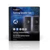 Kép 4/5 - Nedis GSPR10020BK aktív gamer hangszóró 2.0, USB tápellátás, 3,5 mm jack, 18 W, Hangerőszabályozó NEDIS