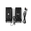 Kép 5/5 - Nedis GSPR10020BK aktív gamer hangszóró 2.0, USB tápellátás, 3,5 mm jack, 18 W, Hangerőszabályozó NEDIS