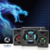 Kép 12/13 - Nedis GSPR31021BK gamer hangszóró készlet, csatornák: 2.1, USB tápellátás, 3,5 mm jack, 33 W, LED, hangerőszabályozó NEDIS