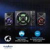 Kép 7/13 - Nedis GSPR31021BK gamer hangszóró készlet, csatornák: 2.1, USB tápellátás, 3,5 mm jack, 33 W, LED, hangerőszabályozó NEDIS