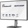 Kép 4/19 - IIYAMA ProGraphic monitor, IPS, 27", 3840x2160, 16:9, 450 cd / m˛, 4ms, 3000:1, HDMI / DisplayPort / USB-C / RJ45 Iiyama