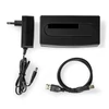 Kép 11/12 - Nedis HDDUSB3210BK merevlemez dokkoló állomás, USB 3.2 Gen1, USB Type-A, 1 lemez,  2,5 / 3,5", USB 3.2 Gen1 NEDIS