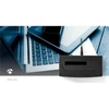 Kép 12/12 - Nedis HDDUSB3210BK merevlemez dokkoló állomás, USB 3.2 Gen1, USB Type-A, 1 lemez,  2,5 / 3,5", USB 3.2 Gen1 NEDIS