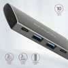 Kép 2/6 - AXAGON HMC-4G2 Superspeed négyportos USB-C HUB