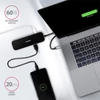 Kép 5/6 - AXAGON HMC-6GL SuperSpeed USB-C Combo 6in1 USB Hub, fekete