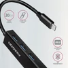 Kép 5/5 - AXAGON HMC-GL3A USB-C 3portos USB hub és gigabit Ethernet RJ45 LAN, fekete Axagon