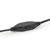 Kép 6/8 - Nedis HPWD1200BK fajhallgató, hosszú kábel, kábel hossz 2,70 m, hangerőszabályzó NEDIS
