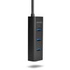 Kép 7/11 - AXAGON HUE-S2BL USB3.0 CHARGING HUB (Négyportos USB 3.0 hub gyors töltéssel és tápellátással. 1,2 méteres kábel) Axagon