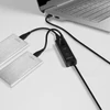 Kép 8/11 - AXAGON HUE-S2BL USB3.0 CHARGING HUB (Négyportos USB 3.0 hub gyors töltéssel és tápellátással. 1,2 méteres kábel) Axagon