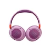 Kép 3/4 - JBL JR460NC (Zajszűrős vezeték nélküli, bluetooth fejhallgató gyerekeknek), pink JBL