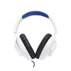 Kép 3/10 - JBL Quantum 100P Console (Vezetékes, gaming fejhallgató levehető mikrofonnal), Fehér / Kék JBL