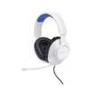 Kép 8/10 - JBL Quantum 100P Console (Vezetékes, gaming fejhallgató levehető mikrofonnal), Fehér / Kék JBL