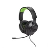Kép 8/10 - JBL Quantum 100X Console (Vezetékes, gaming fejhallgató levehető mikrofonnal), Fekete / Zöld JBL