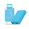 Kép 1/5 - JUICE UNIVERZÁLIS HORDOZHATÓ, ASZTALI AKKUMULÁTOR TÖLTŐ - ECO 3 POWER BANK - 2XUSB +TYPE-C - 10.000 MAH - VILÁGOS KÉK HAFFNER