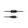 Kép 5/10 - KENSINGTON K33065WW Fejhallgató mikrofonnal (HiFi USB Headphones with Mic and Volume Control Buttons USB-A) Kensington