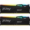 Kép 1/2 - Kingston FURY Beast RGB 32GB KIT (2x16GB) DDR5 5600MHz KF556C36BBEAK2-32