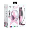 Kép 3/3 - KONIX - MYTHICS PS4 "Geek Girl Crystal" Fejhallgató Vezetékes Gaming Stereo Mikrofon, Színes