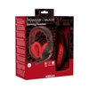 Kép 5/5 - KONIX - DRAKKAR PC Skald 2.0 Fejhallgató Vezetékes Gaming Stereo Mikrofon, Fekete-Piros KONIX
