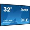 Kép 4/19 - iiyama Prolite LFD, 24 / 7 VA, 31,5", 1920x1080, 16:9, 500cd, 8ms, HDMI / USB / LAN / Wifi, hangszóró, antiglare Iiyama