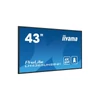 Kép 3/17 - iiyama Prolite IPS 24 / 7 42.5", 3840x2160, 16:9, 800cd / m2, 8ms,1200:1, HDMIx2 / DP / USBx2 / RS232C / RJ45 / , LH4365UHSB-B1 Iiyama