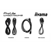 Kép 17/17 - iiyama Prolite 24 / 7 49,5", 3840x2160,16:9, 500cd / m2, 9,5ms,5000:1, HDMIx3 / DPx2 / USBx2 / RS232C / RJ45 / IR LH5075UHS-B2AG Iiyama
