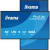 Kép 5/17 - iiyama Prolite 24 / 7 49,5", 3840x2160,16:9, 500cd / m2, 9,5ms,5000:1, HDMIx3 / DPx2 / USBx2 / RS232C / RJ45 / IR LH5075UHS-B2AG Iiyama
