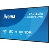 Kép 6/17 - iiyama Prolite 24 / 7 49,5", 3840x2160,16:9, 500cd / m2, 9,5ms,5000:1, HDMIx3 / DPx2 / USBx2 / RS232C / RJ45 / IR LH5075UHS-B2AG Iiyama