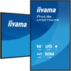 Kép 1/17 - iiyama Prolite 24 / 7 49,5", 3840x2160,16:9, 500cd / m2, 9,5ms,5000:1, HDMIx3 / DPx2 / USBx2 / RS232C / RJ45 / IR LH5075UHS-B2AG Iiyama