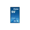 Kép 2/18 - iiyama Prolite IPS 24 / 7 54,6", 3840x2160,16:9, 800cd / m2, 8ms,1200:1, HDMIx2 / DP / USBx2 / RS232C / RJ45 / IR LH5565UHSB-B1 Iiyama