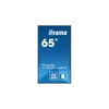 Kép 2/17 - iiyama Prolite IPS 24 / 7 64,5", 3840x2160,16:9, 800cd / m2, 8ms,1200:1, HDMIx2 / DP / USBx2 / RS232C / RJ45 LH6565UHSB-B1 Iiyama