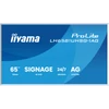 Kép 4/12 - IIYAMA ProLite LFD, IPS, 24 / 7, 65", 3840x2160, 16:9, 700 cd / m˛, 8ms, 1200:1, HDMIx3 / DisplayPort / USB / RS-232C / RJ45 / IR, Iiyama