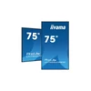 Kép 4/17 - iiyama Prolite IPS 24 / 7 74,5", 3840x2160,16:9, 800cd / m2, 8ms,1200:1, HDMIx2 / DP / USBx2 / RS232C / RJ45 LH7565UHSB-B1 Iiyama