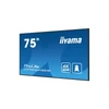 Kép 5/17 - iiyama Prolite IPS 24 / 7 74,5", 3840x2160,16:9, 800cd / m2, 8ms,1200:1, HDMIx2 / DP / USBx2 / RS232C / RJ45 LH7565UHSB-B1 Iiyama