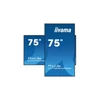 Kép 6/17 - iiyama Prolite IPS 24 / 7 74,5", 3840x2160,16:9, 800cd / m2, 8ms,1200:1, HDMIx2 / DP / USBx2 / RS232C / RJ45 LH7565UHSB-B1 Iiyama