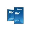 Kép 5/17 - iiyama Prolite IPS 24 / 7 86", 3840x2160,16:9, 800cd / m2, 8ms,1200:1, HDMIx2 / DP / USBx2 / RS232C / RJ45 LH8665UHSB-B1 Iiyama