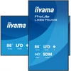 Kép 1/16 - IIYAMA ProLite LFD, IPS, 24 / 7, 86", 3840x2160, 16:9, 500 cd / m˛, 8ms, 1200:1, HDMIx3 / DisplayPort / USB / RS-232C / RJ45 / IR, Iiyama