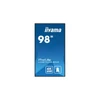 Kép 6/20 - iiyama Prolite IPS 24 / 7 97,5", 3840x2160,16:9, 500cd / m2, 8ms,1200:1, HDMIx3 / VGA / DVI / DPx2 / USBx2 / RS232C / RJ45 / IR Iiyama