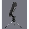 Kép 1/3 - LORGAR Mikrofon Gaming, Streaming, Asztali, USB, fekete - LRG-CMT313